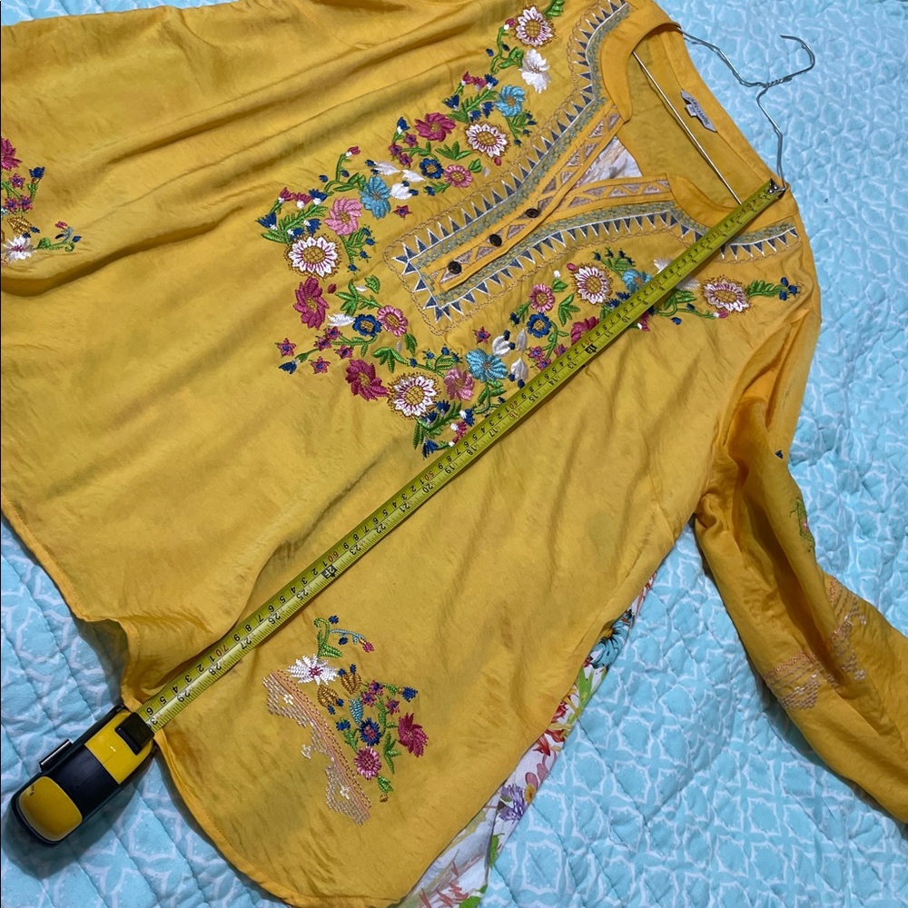 John + Mark, Patchwork And Embroidered Bohemian B… - image 5